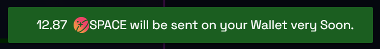 The payment marked as sent on Final Autoclaim