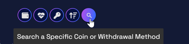 The search box on the Final Autoclaim balance page